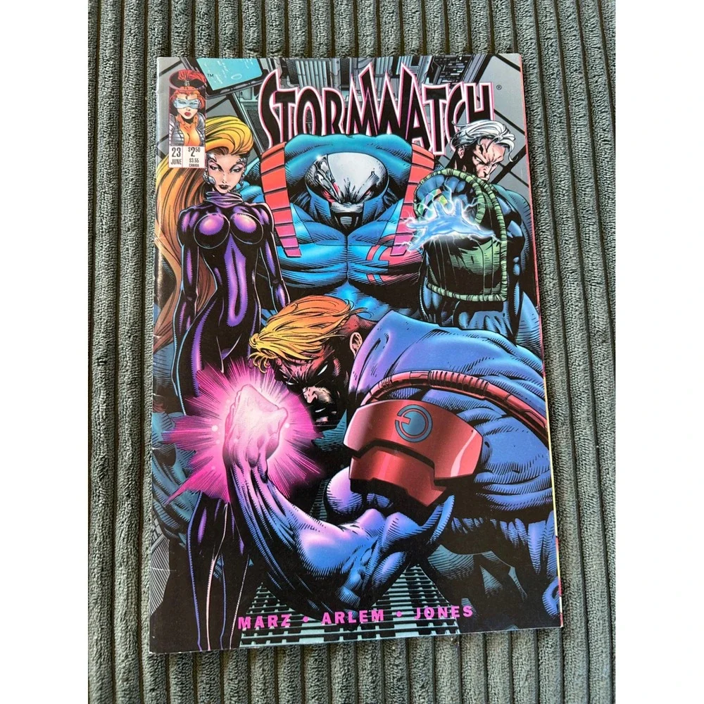 Lot of 5 Comics‎ Bundle Batman SpiderMan Detective Stormwatch TimeWalker